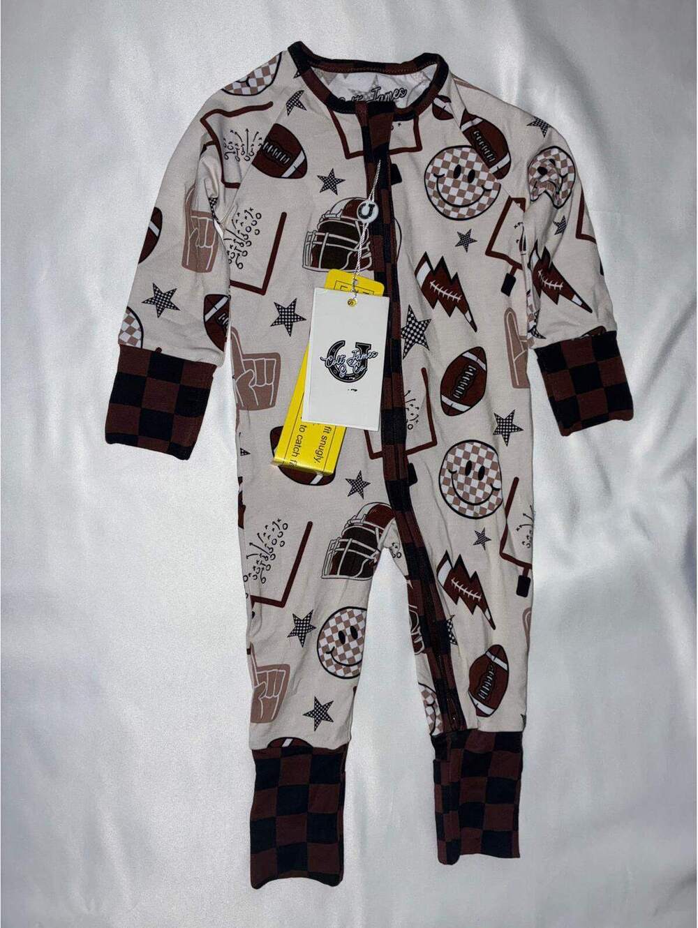 Colt James Bamboo Football Zippy 0/3M NWT